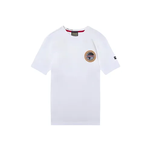AERONAUTICA MILITARE 화이트 남성 티셔츠