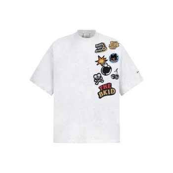 PAINT STAIN Individual Creative Design Pure Cotton Versatile Cool And Stylish Campus Style T Shirt Unisex