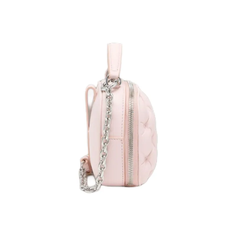 Maison Margiela Glam Slam Sheepskin One Shoulder Handbag Mini Women's Pink-1