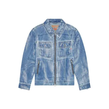 DIESEL Jackets Men Blue