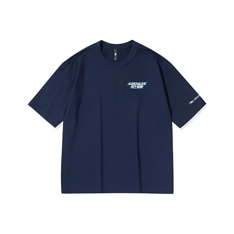 QIAODAN T Shirt Men's Nova Blue-0
