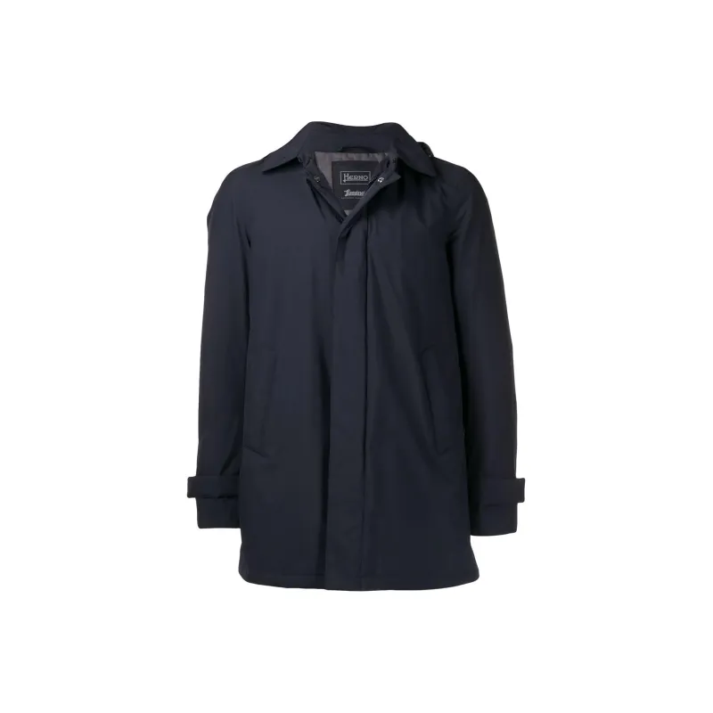 HERNO Lightweight Concealed Fastened Parka-0