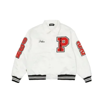 PALACE Satin Varsity Jacket