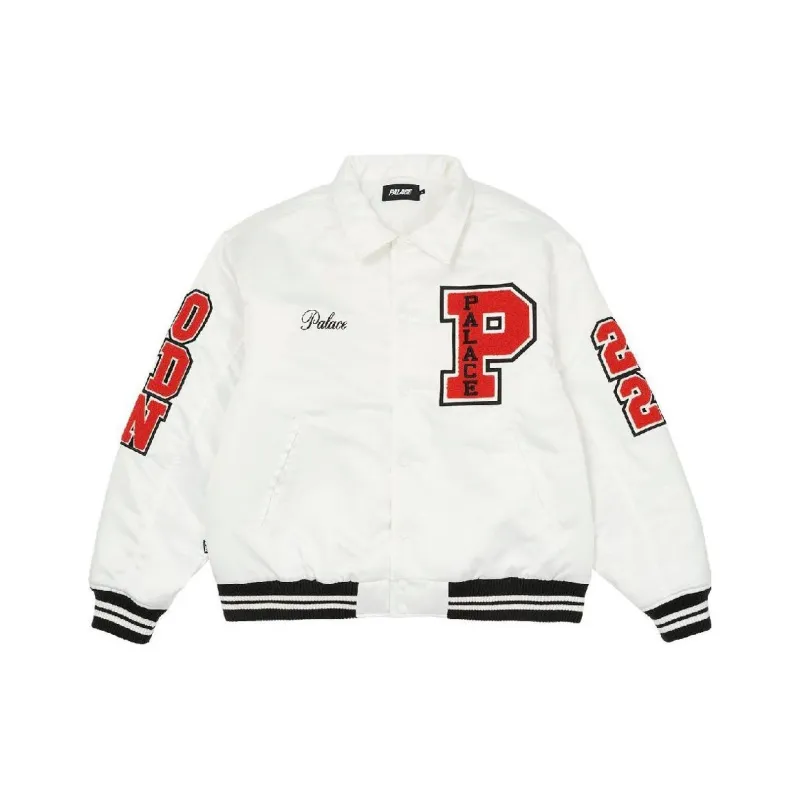 PALACE Satin Varsity Jacket-0