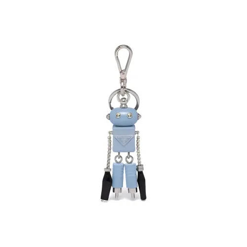 PRADA Keychains Men Blue
