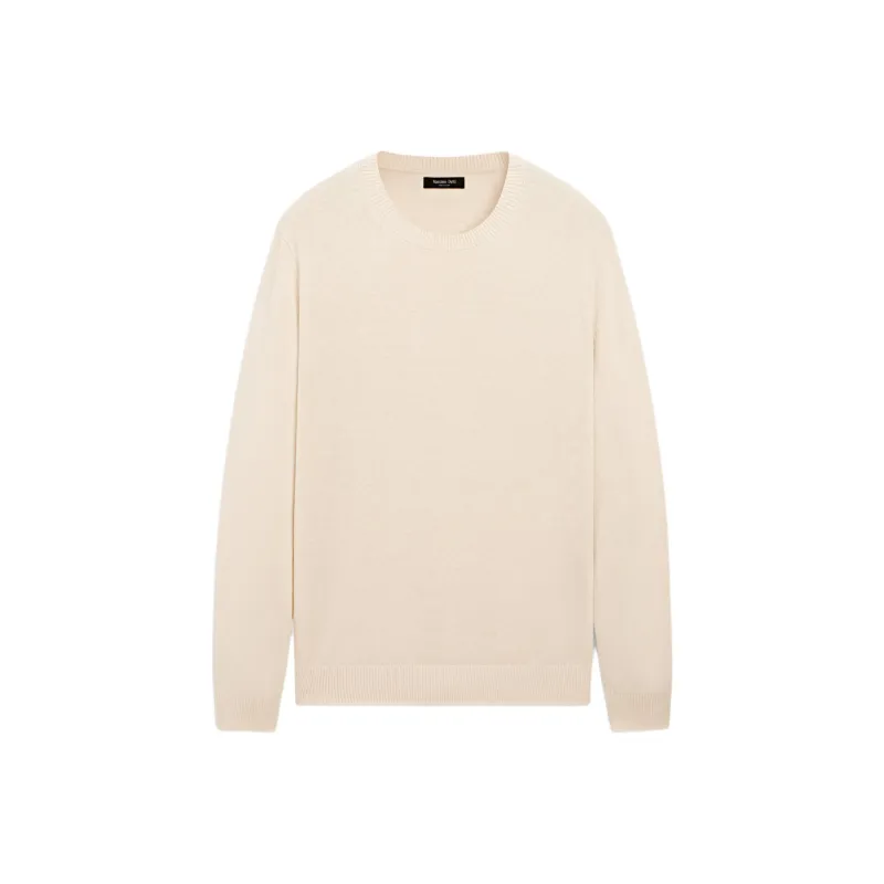 Massimo Dutti Knitwear Men's Beige Yellow-0