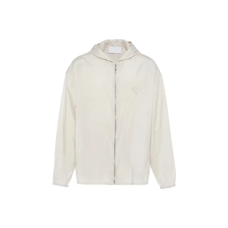 PRADA Jackets Men Pink Chalk White-0