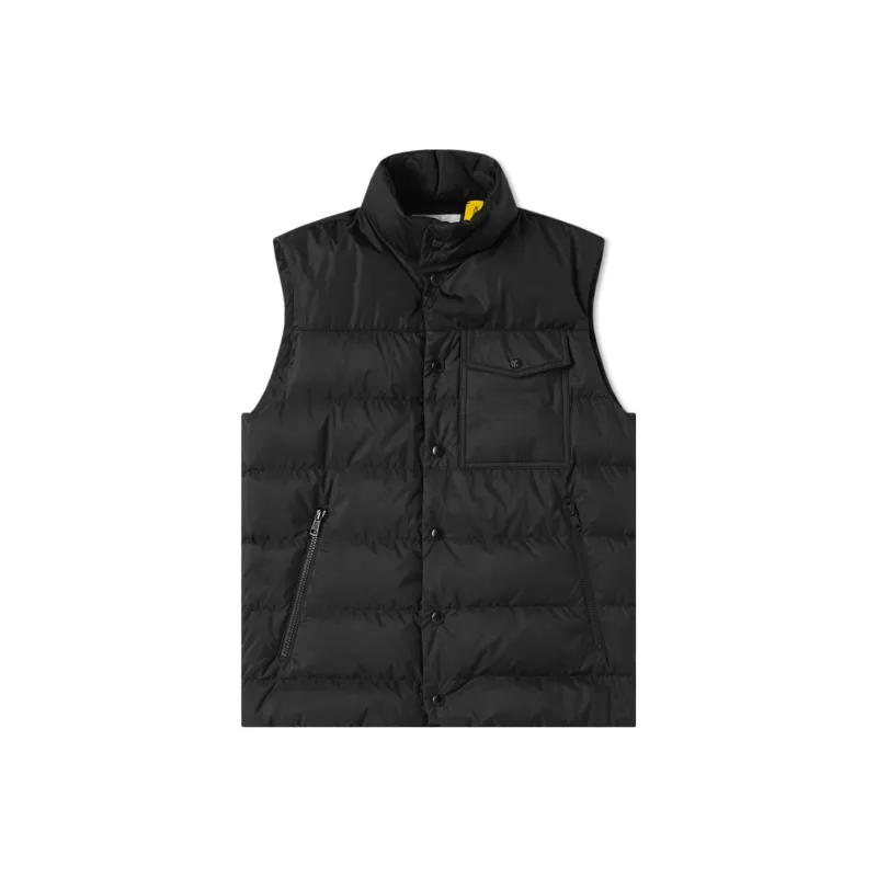 MONCLER GENIUS MONCLER GENIUS X Fujiwara Hiroshi FRGMT Vests Men Black-0