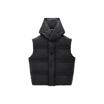 PEACEBIRD MEN PEACEBIRD MEN The Outsider Series Vests Men Black