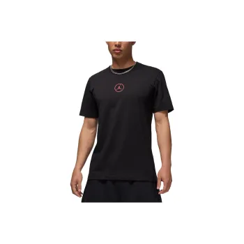 Jordan Flight Essentials SS25 T Shirt Men's Black/School Team Red/School Team Red