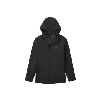 CAMEL Windbreaker Jacket Men's Black