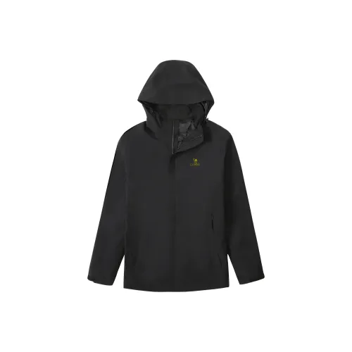 CAMEL Windbreaker Jacket Men's Black