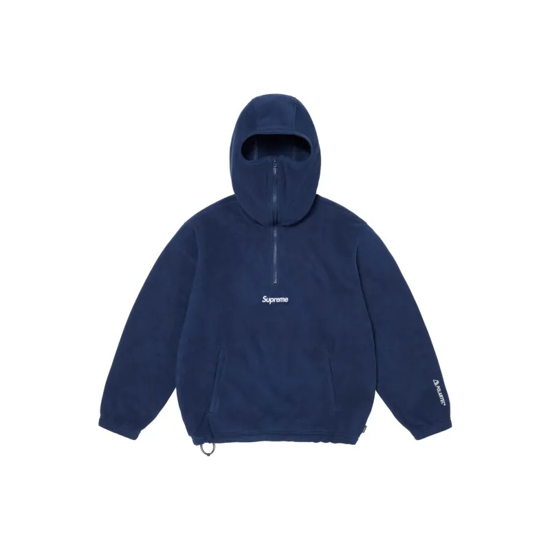 Supreme Polartec Facemask Half Zip Hooded Sweatshirt-2