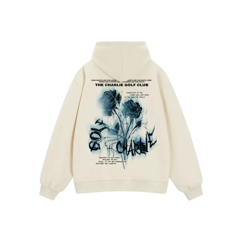 CHARLIE GOLF Sweatshirt Unisex White-8