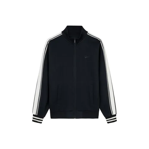 CHAOJIANTA Jackets Coats Men's Basic Black