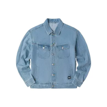 Lee Denim Jackets Unisex Medium Light Blue