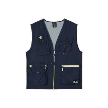 One Piece X Skechers Vests Men Navy Blue-002Z