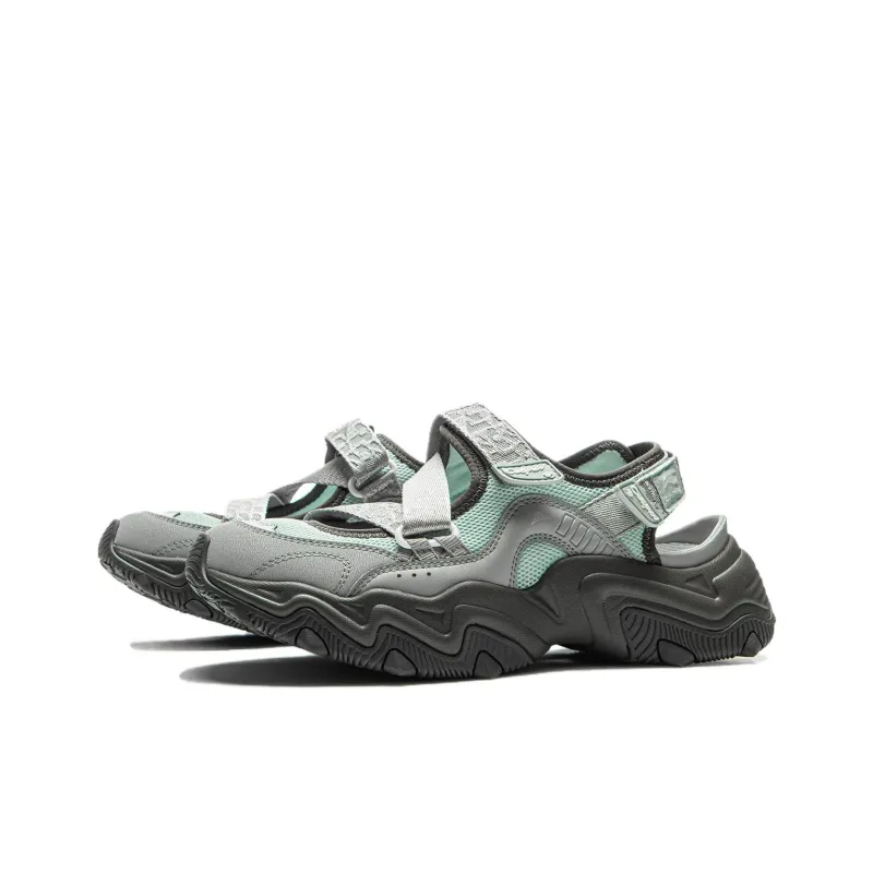 LiNing Cat Paw SANDAL Slip Resistant Breathable Abrasion Resistant River Trekking Shoes Women's Gray-2