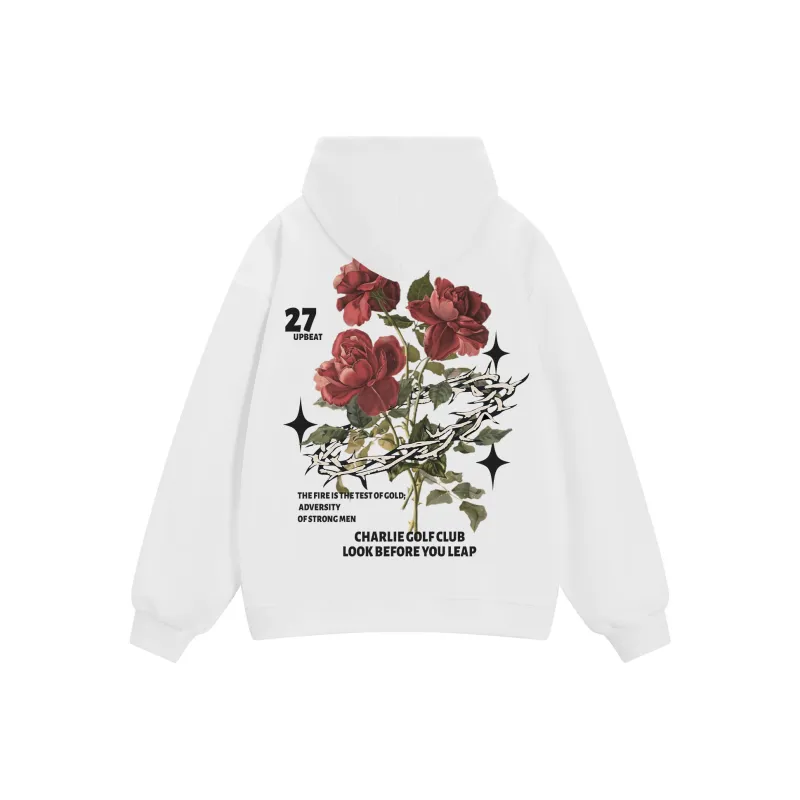 CHARLIE GOLF Sweatshirt Unisex White-0