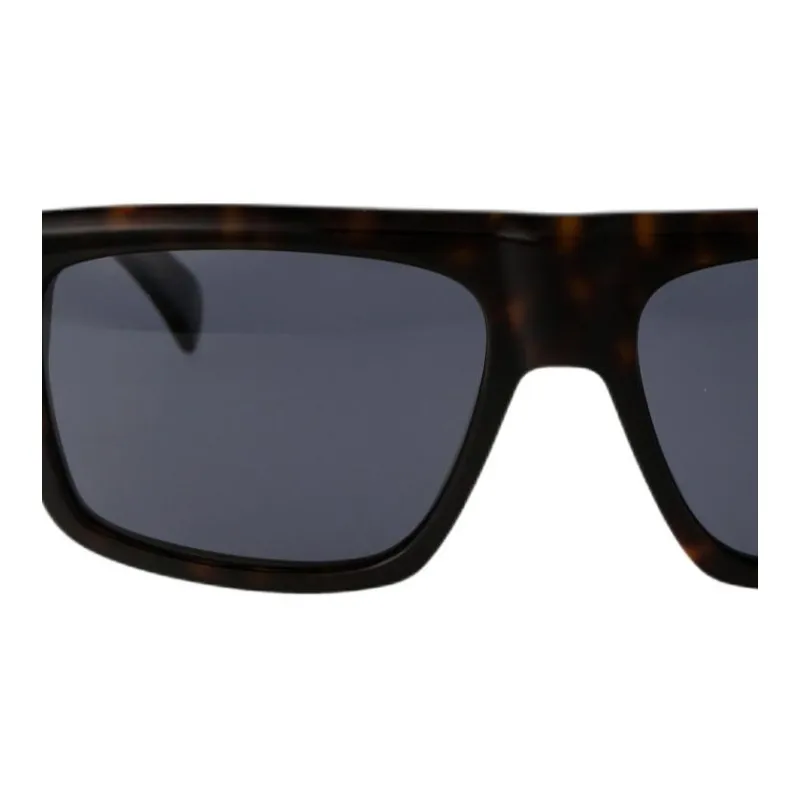 Dunhill Tortoiseshell effect Rectangle frame Sunglasses-1