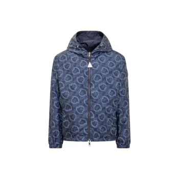 Moncler Jackets Men Navy Blue