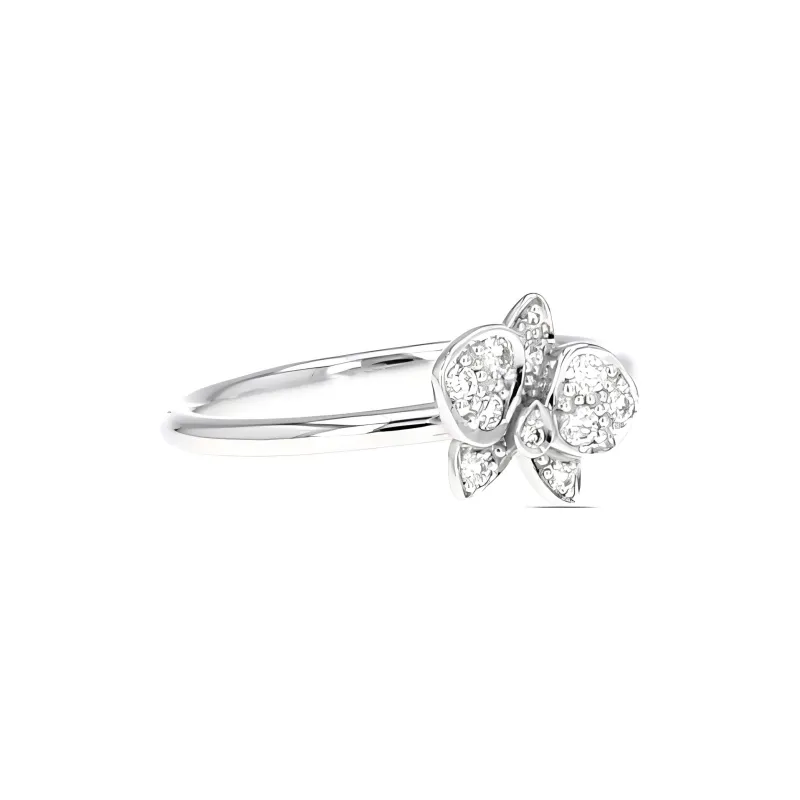 CARTIER 18K White Gold Rings Women's Silver-2