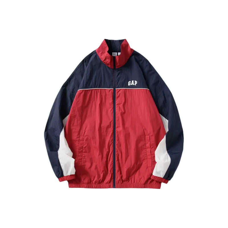 GAP Jackets Coats Men's Red Blue Color Blocking-0