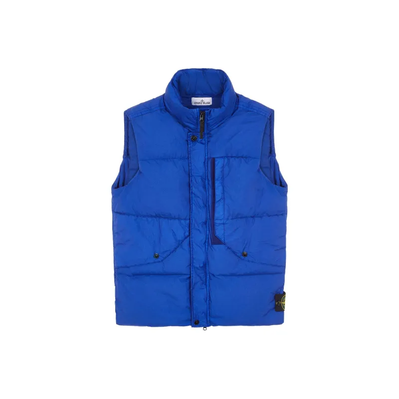 STONE ISLAND Vests Unisex Bright Blue-0