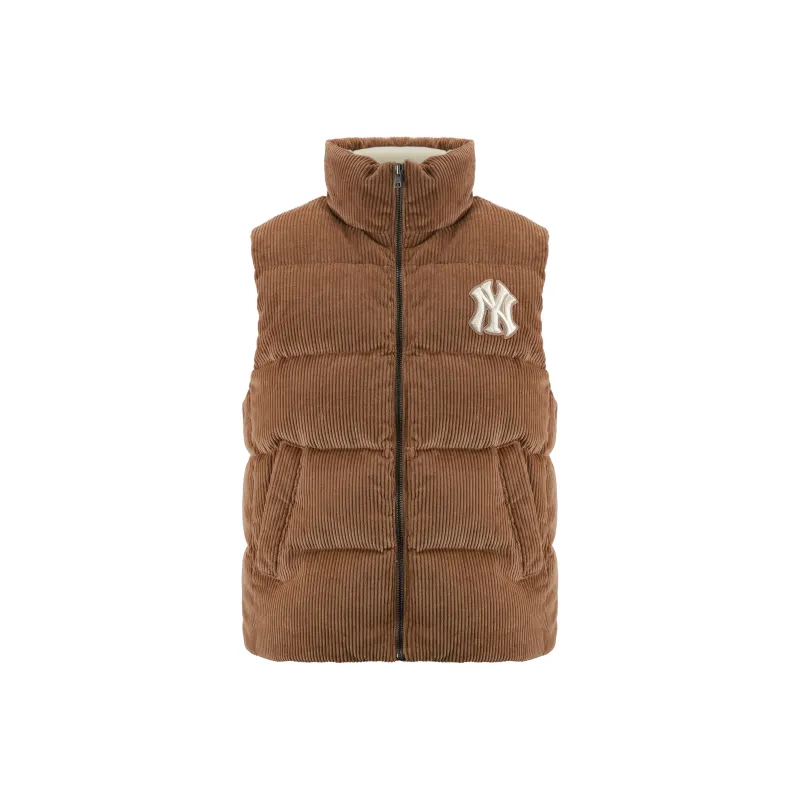 MLB New York Yankees Vest Unisex Khaki-0