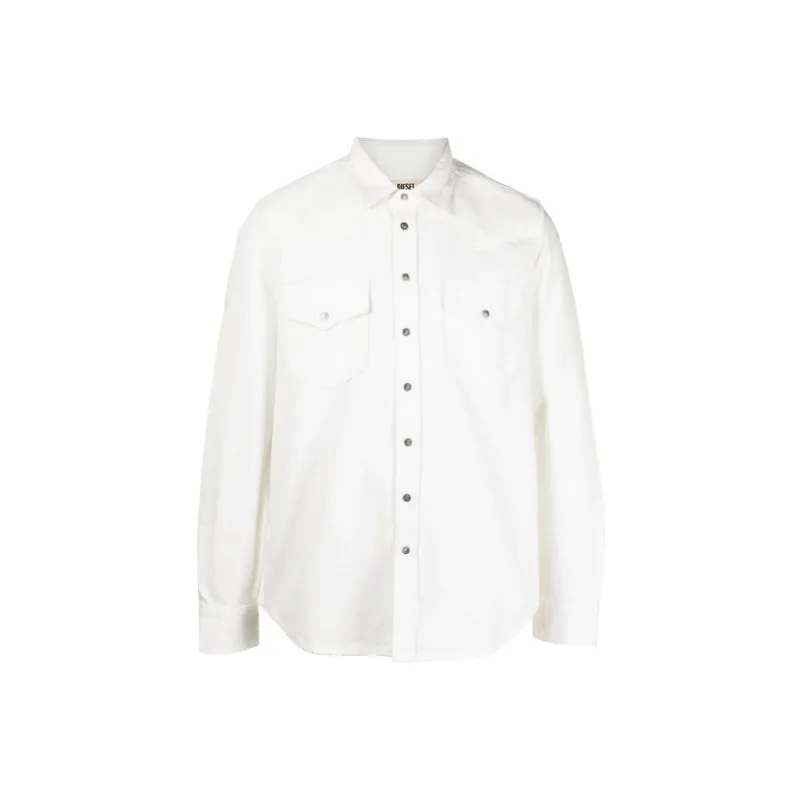 DIESEL Jackets Men White-0