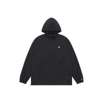 Champion Windbreaker Jackets Unisex Black