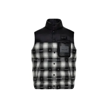 Moncler Vests Men Gray