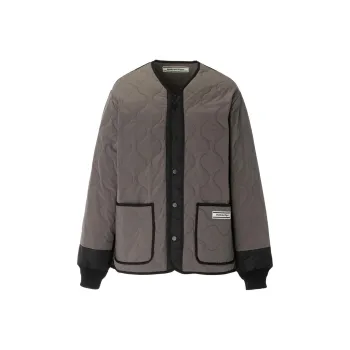 Onitsuka Tiger QUILTED Jackets Coats Unisex Khaki