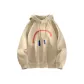 [Heavyweight Fleece-Lined]Khaki (Ma Reversed Smile)