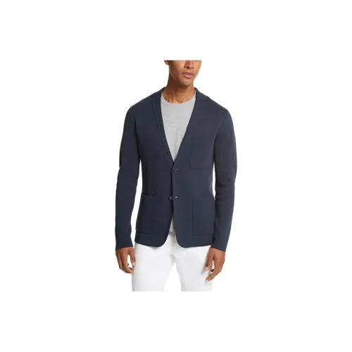 MICHAEL KORS Business Suits Men Midnight Blue