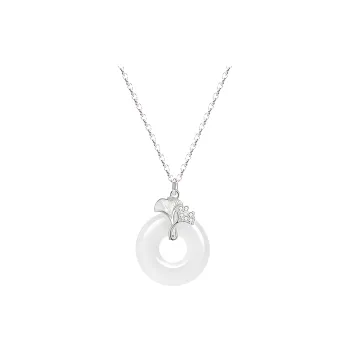 AWD S925 Silver Necklaces Women's