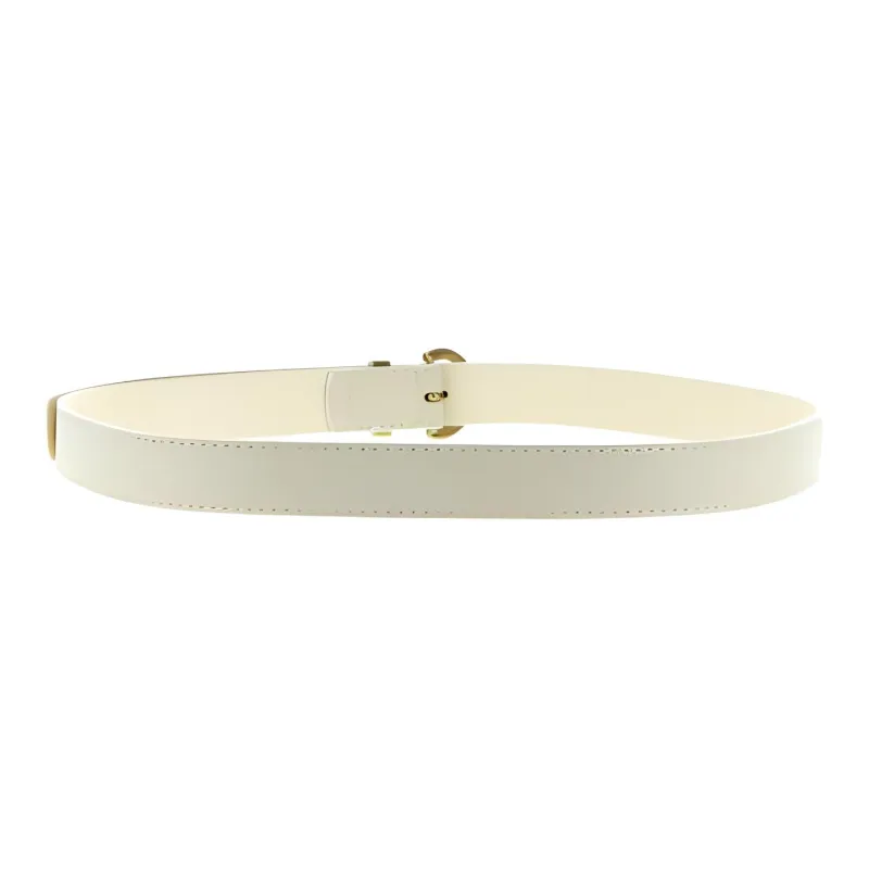 PINKO Love Birds Plaque Buckle Belt-1