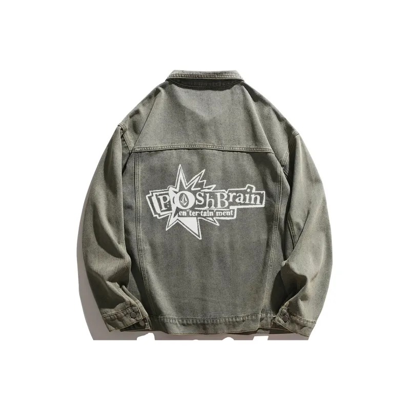 Poshbrain Denim Jackets Unisex-4