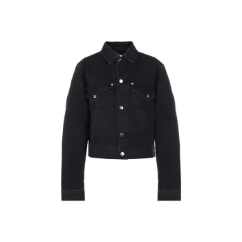 KENZO Denim Jackets Men Black