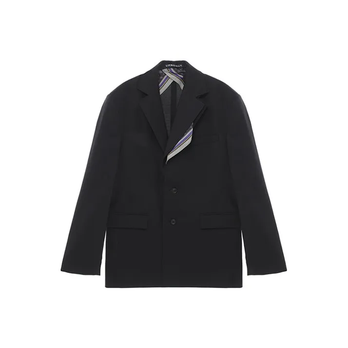 Y/Project Scarf detail Single breasted Blazer-2