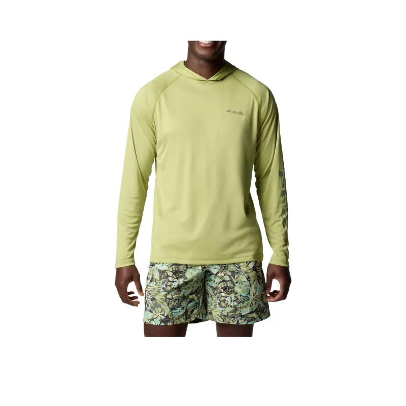 Columbia PFG Terminal Tackle Sweatshirt Men's Green-0