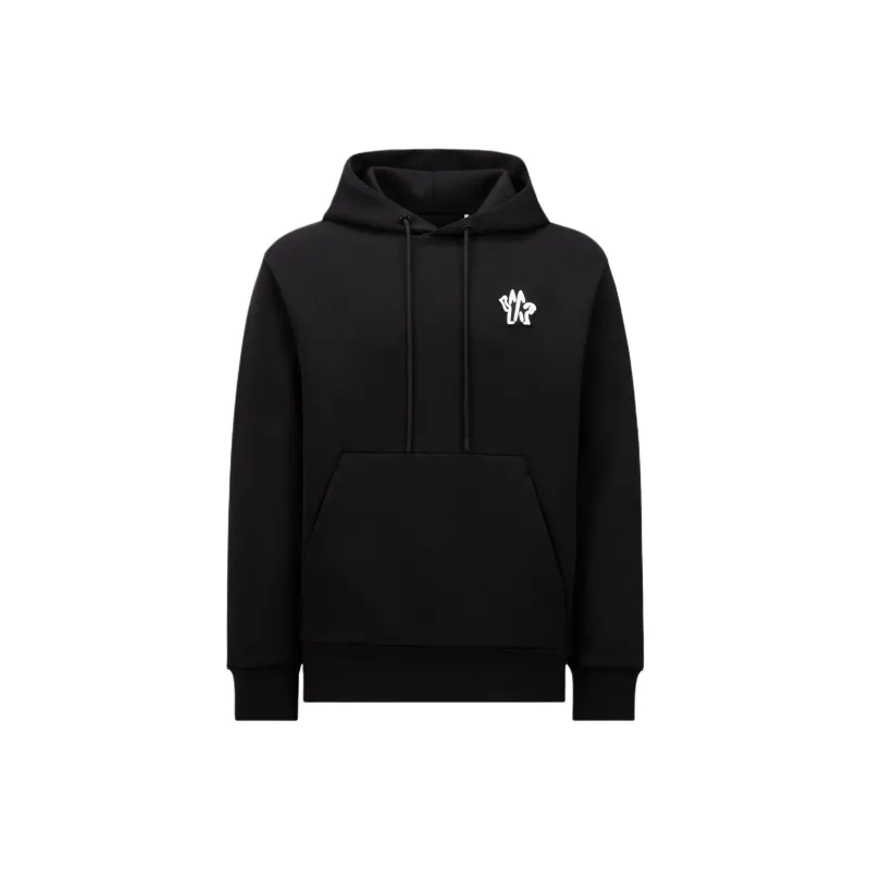 Moncler Logo Patch Drawstring Hoodie-0
