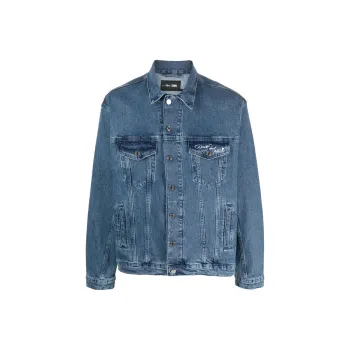 KARL LAGERFELD x Disney SS23 Denim Jacket Men's Blue