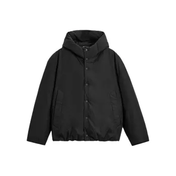 ZARA Puffer Jackets Men Black