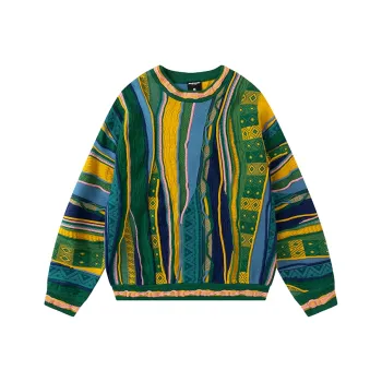 MEDRIA Knitwear Unisex Blue Yellow