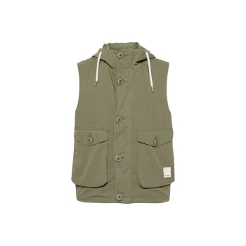 EMPORIO ARMANI Drawstring Ripstop Hooded Jacket