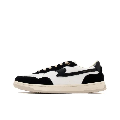 Stepney Workers Club Pro Cup 01 S Strike Abrasion Resistant Low Top Skateboard Shoes Women's Black White