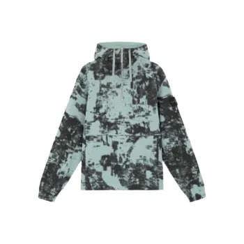 STONE ISLAND Abstract-print Hoodie