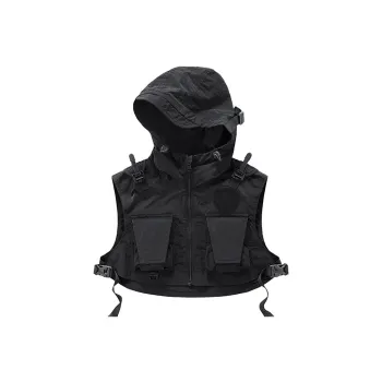 VIP Loose Fit Vest Unisex Black