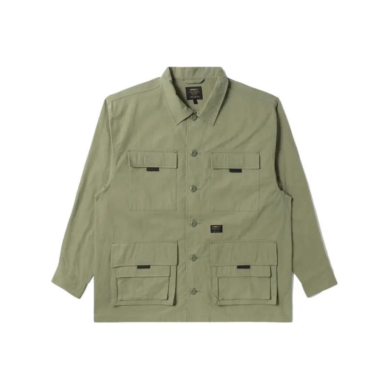 Carhartt WIP Logo patch Buttoned Jacket-10